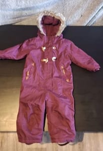 Mädchen Schneeanzug Gr.86 – Rot