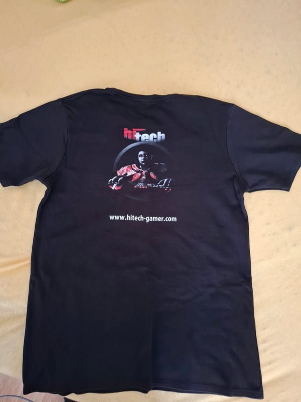 Herren Schwarzes T-Shirt mit Aufdruck – Gaming-Motiv XL – Größe XL – Bild 2 von 4