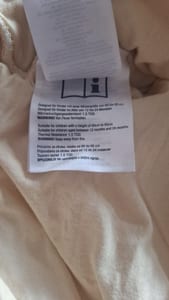 2er Set Babyschlafsäcke (80 bis 95cm) — Bild 3 von 3 anzeigen