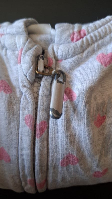 Mädchen Minnie Mouse Sweatjacke mit Kapuze & Schleife Gr.86 – Grau/Rosa – Bild 4 von 5