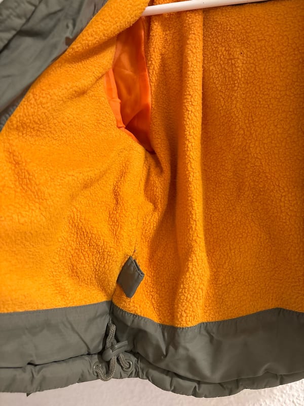 Jungen Gefütterte Winterjacke mit Kapuze – Kleinkind – Größe 86 – Grün – Bild 3 von 7