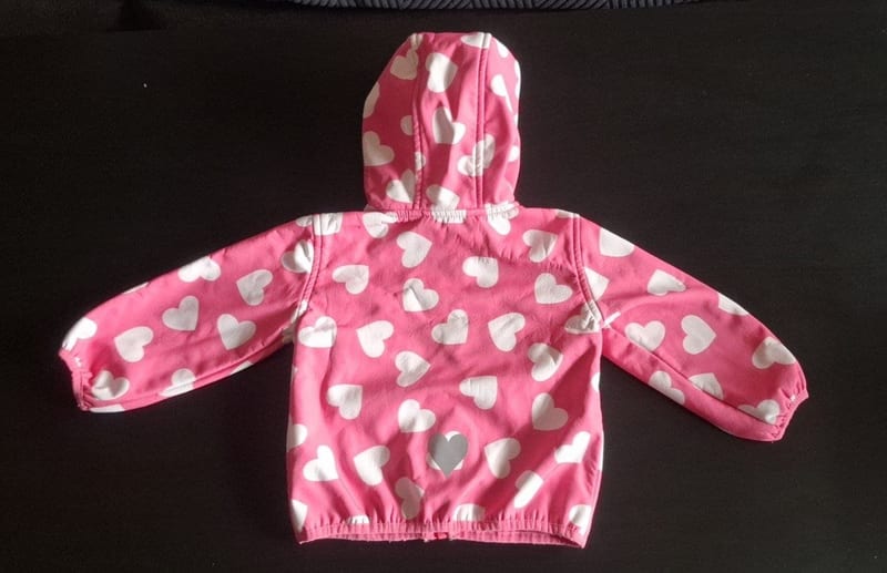 Kinder Softshelljacke Gr.80 – Rosa – Bild 3 von 3