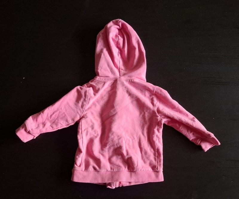 Kinder Sweatjacke „Hello Kitty“ Gr.74 – Rosa – Bild 3 von 3