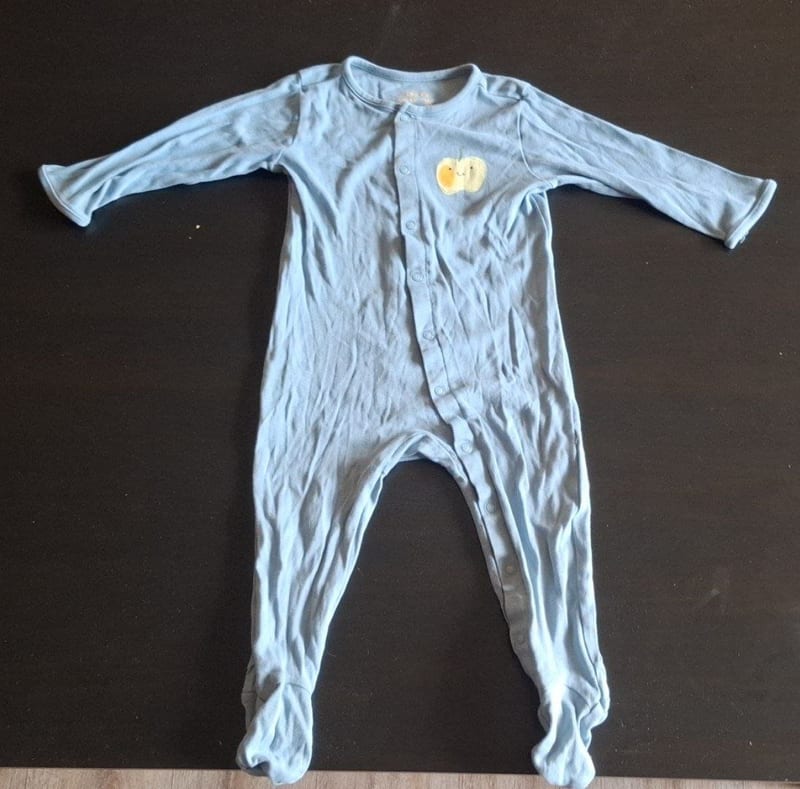 Baby-Schlafanzug Gr.74/80 – Mintgrün