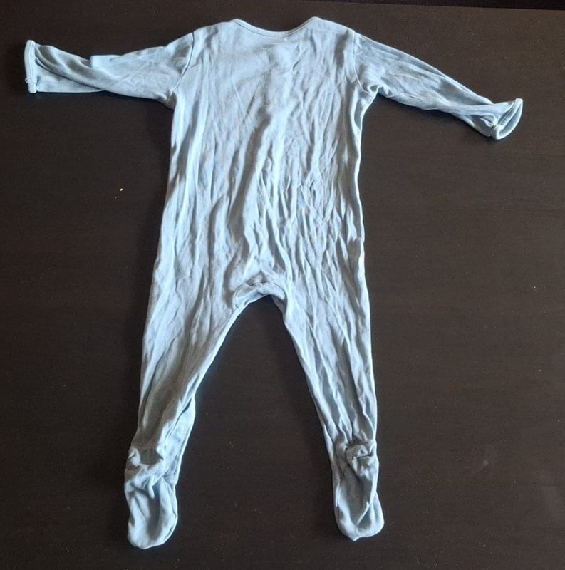 Baby-Schlafanzug Gr.74/80 – Mintgrün – Bild 3 von 3