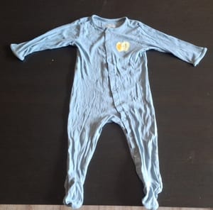 Baby-Schlafanzug Gr.74/80 – Mintgrün