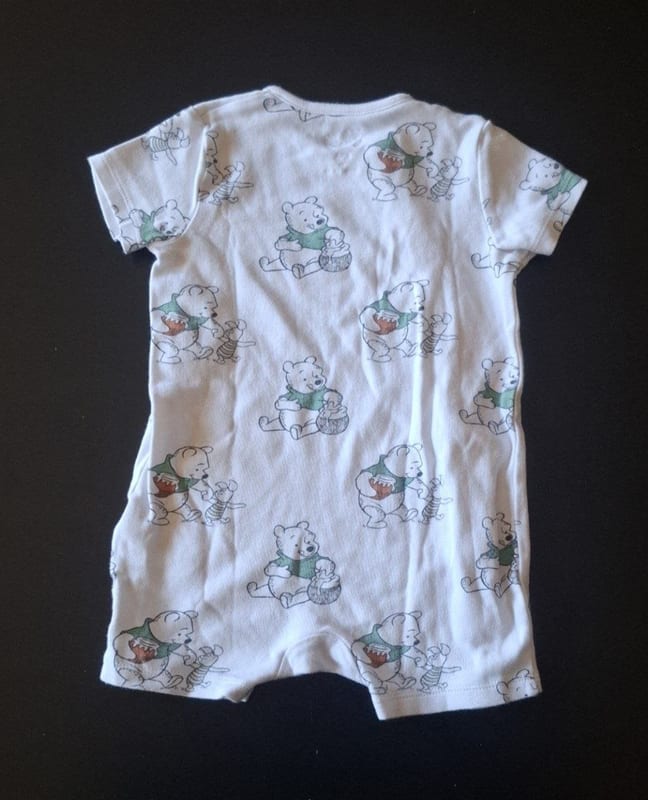 Baby Süßer Disney Winnie Puuh Sommerstrampler Gr.86 – Weiß – Bild 2 von 2