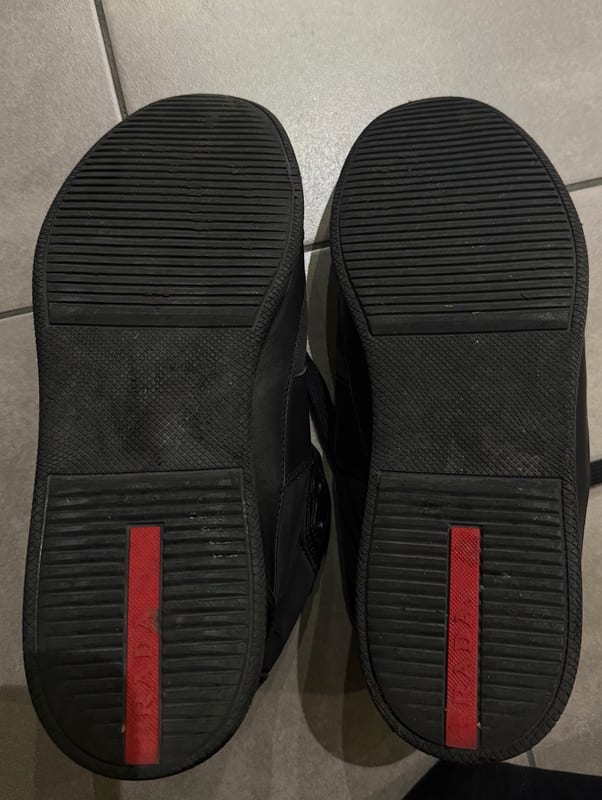 Prada Herren Schwarze High-Top-Sneaker – Größe 42 – Bild 3 von 8