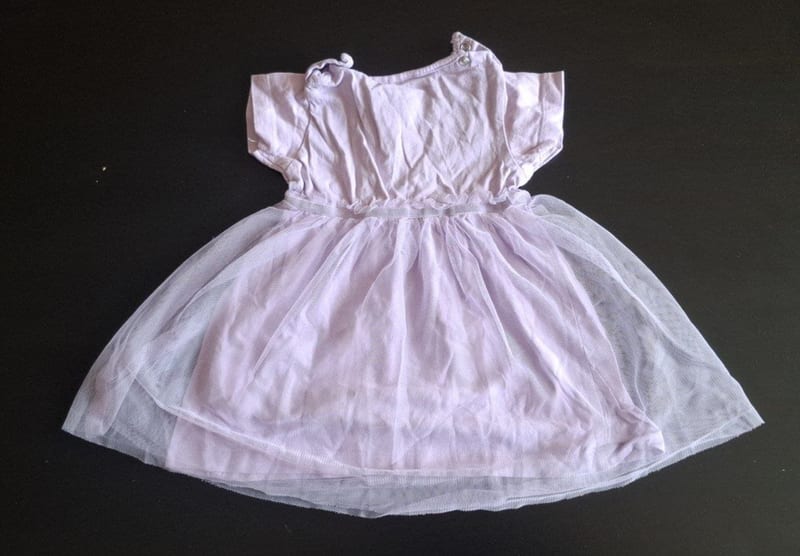 Mädchen Lila Tüllkleid Gr.80 – Bild 2 von 2