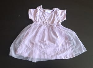 Mädchen Lila Tüllkleid Gr.80