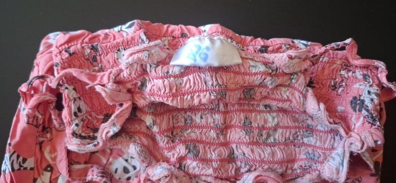 Mädchen Süßer rosa Sommer-Jumpsuit Gr.86 – Bild 3 von 3