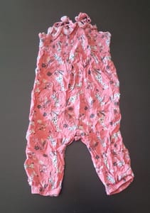 Mädchen Süßer rosa Sommer-Jumpsuit Gr.86 — Bild 2 von 3 anzeigen