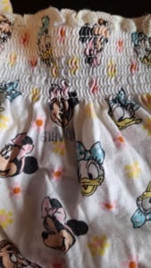 Mädchen Jumpsuit mit Minnie & Daisy Gr. 80 – Weiß/Bunt — Bild 4 von 4 anzeigen