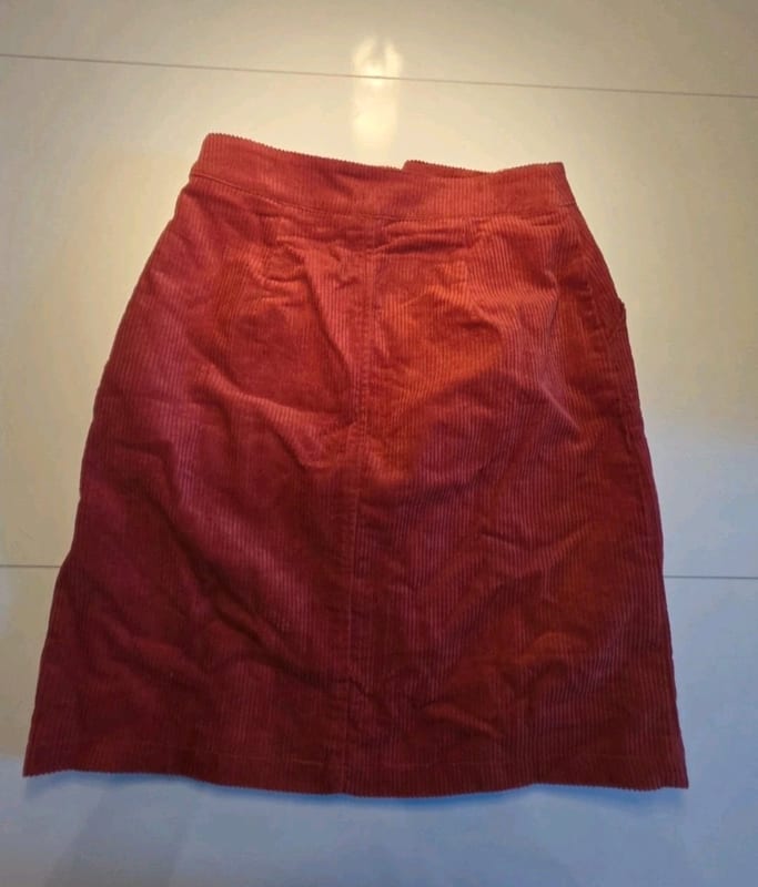 Glamorous Damen Tall Cordrock Rostrot Gr. 34 – Bild 2 von 2