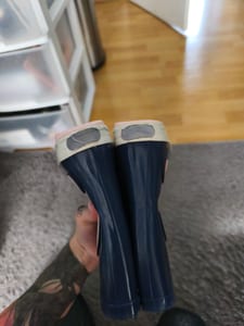 Kinder Gummistiefel Einhorn Gr. 26 leicht gefüttert – Blau — Bild 6 von 7 anzeigen