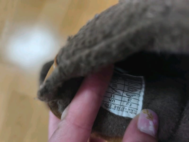 Kinderstiefel Klettverschluss gefüttert – Braun Gr 29 – Bild 5 von 9