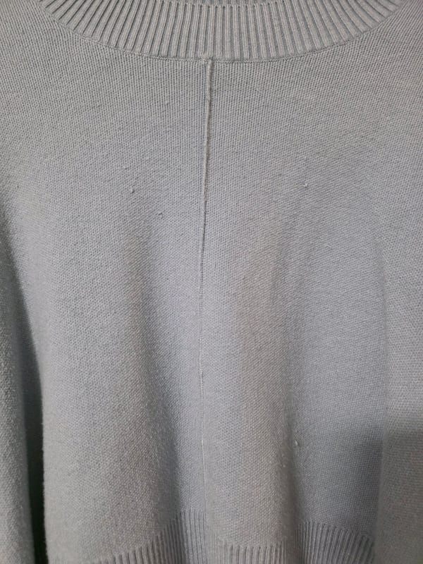 MONKI Damen Pullover cropped – Größe L – Blau – Bild 2 von 3