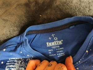 2x Langarmshirt Astronaut Weltraum – Jungen – Größe 110 – Blau — Bild 4 von 5 anzeigen