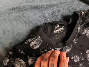 2x Langarmshirt Astronaut Weltraum – Jungen – Größe 110 – Blau — Bild 5 von 5 anzeigen