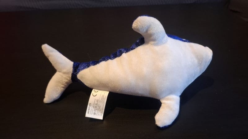 Glitzer-Delfin Plüschtier – Bild 4 von 4