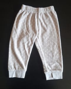Süßer Baby-Schlafanzug / Zweiteiler Gr.80 – Beige – Bild 5 von 6