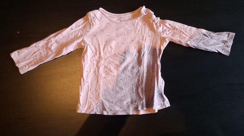 Baby Zweiteiler in Rosa mit Blümchenmuster Gr.80 – Bild 2 von 5
