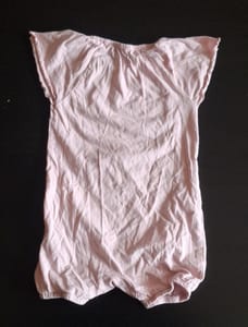 Süßer Baby-Romper "Bee Happy" Gr. 80 – Rosa – Bild 3 von 3