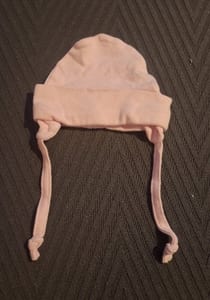 Mädchen 3er Set Newborn Mützen Gr. 56 – Rosa – Bild 2 von 4