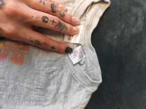 3er Set Mädchen-T-Shirts – Größe 110 – Weiß – Bild 5 von 5