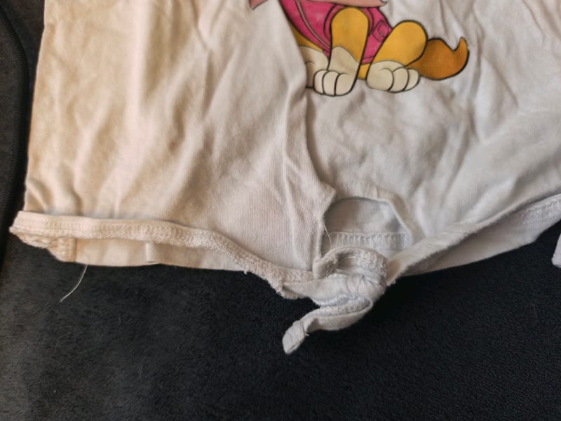 Kinder-T-Shirts Crock – Größe 110 – Weiß – Bild 4 von 6