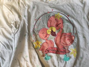 Kinder-T-Shirts Crock – Größe 110 – Weiß – Bild 2 von 6
