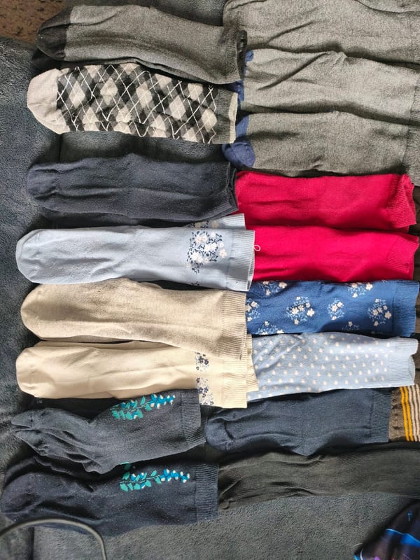 Damen Konvolut Socken, verschiedene Farben und Muster – Bunt – Bild 2 von 4