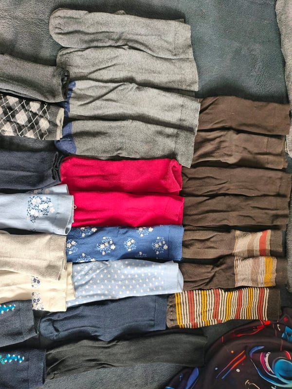 Damen Konvolut Socken, verschiedene Farben und Muster – Bunt – Bild 3 von 4
