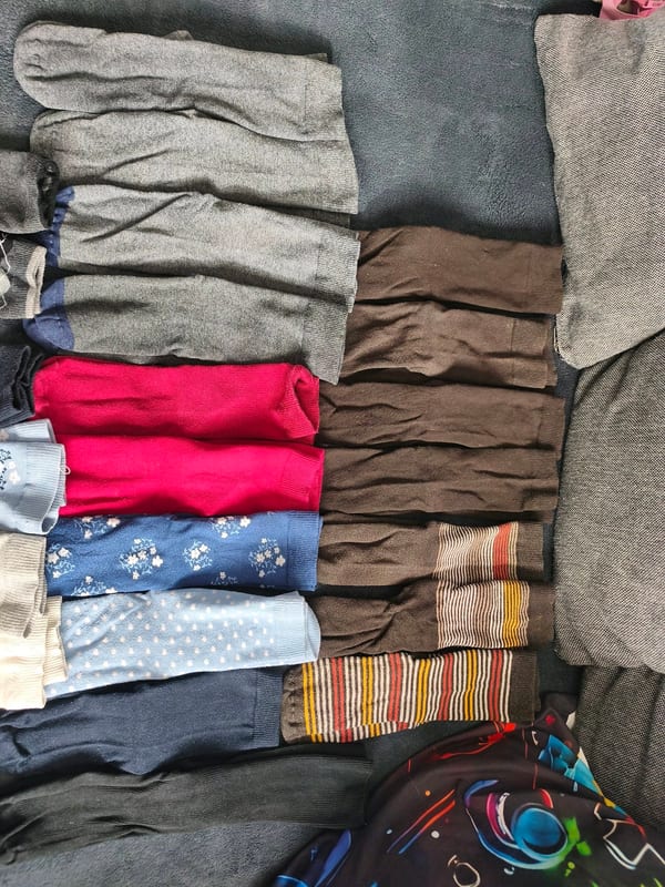Damen Konvolut Socken, verschiedene Farben und Muster – Bunt – Bild 4 von 4