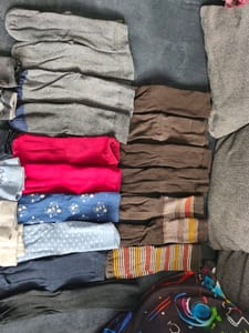 Damen Konvolut Socken, verschiedene Farben und Muster – Bunt – Bild 4 von 4