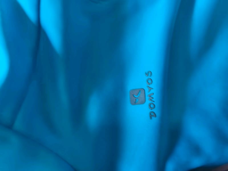 Jungen Sportjacke Reißverschluss türkis-weiß – Größe 134 – Bild 2 von 4