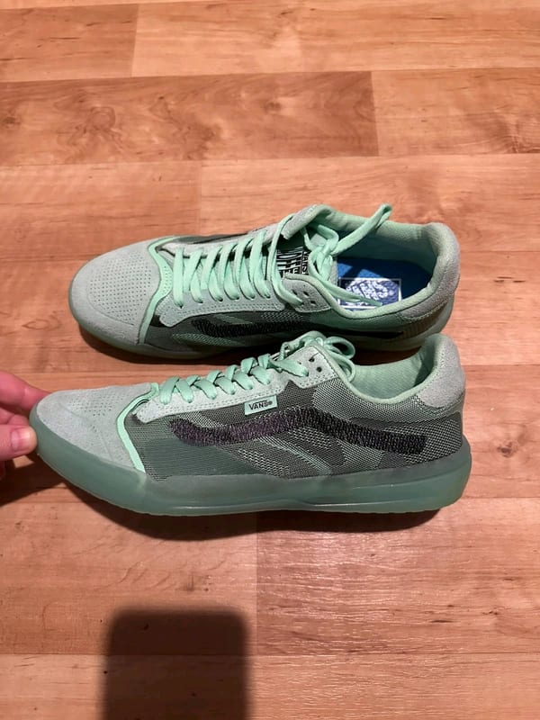 Vans Damen Sneaker mintgrün – Wildleder und Mesh, Gummisohle – Größe 42 – Bild 2 von 4