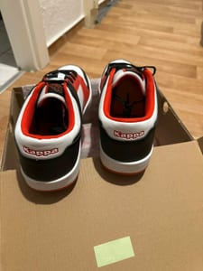 Herren Sneaker Schwarz Weiß Rot – Low-Top – Größe 42 – Bild 4 von 4
