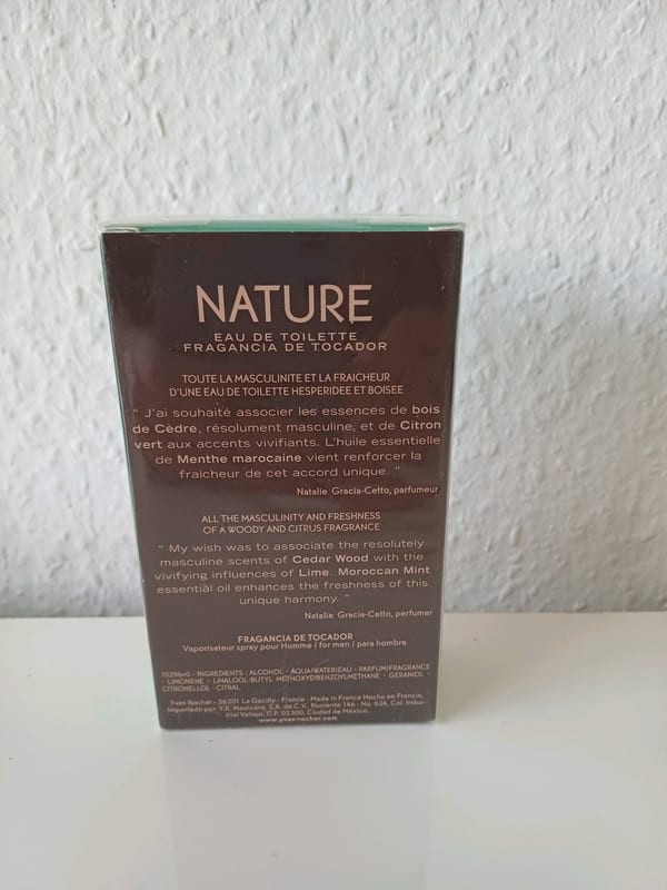 Nature Eau de Toilette – Cedar Wood and Lime, 75 ml, verschweißt – Bild 2 von 3