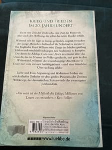 Winter der Welt – Ken Follett, Buch – Bild 2 von 5