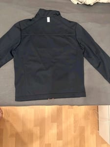 Herren Jacke, dunkelblau, Hybridjacke mit Stehkragen – neu mit Etikett – Größe L – Saphierblau – Bild 2 von 3