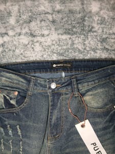 Purple Brand Herren Jeans – Größe L – Blau – Bild 4 von 5