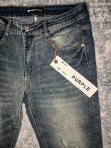 Purple Brand Herren Jeans – Größe L – Blau – Bild 5 von 5