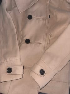 Damen Mantel – Größe 38 – Hellbraun