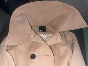 Damen Mantel – Größe 38 – Hellbraun – Bild 3 von 3