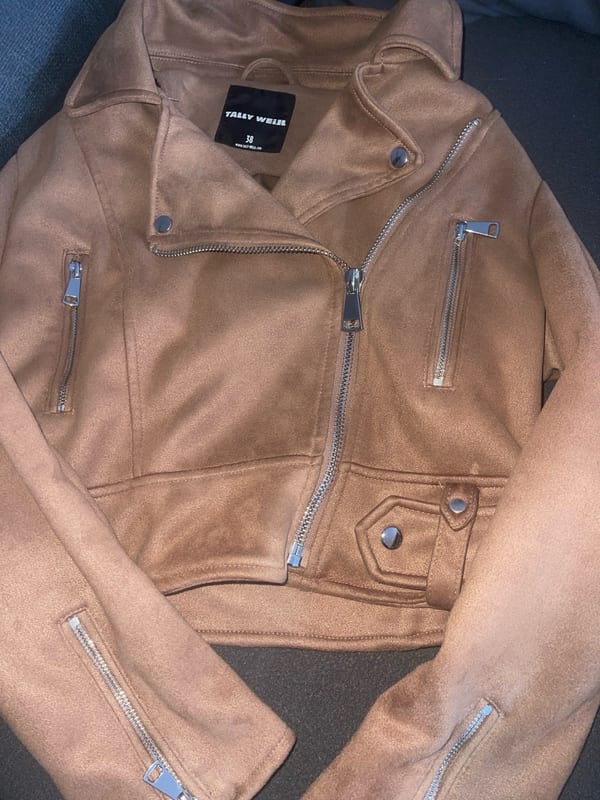 Damen soffjacke – Größe 38 – Braun