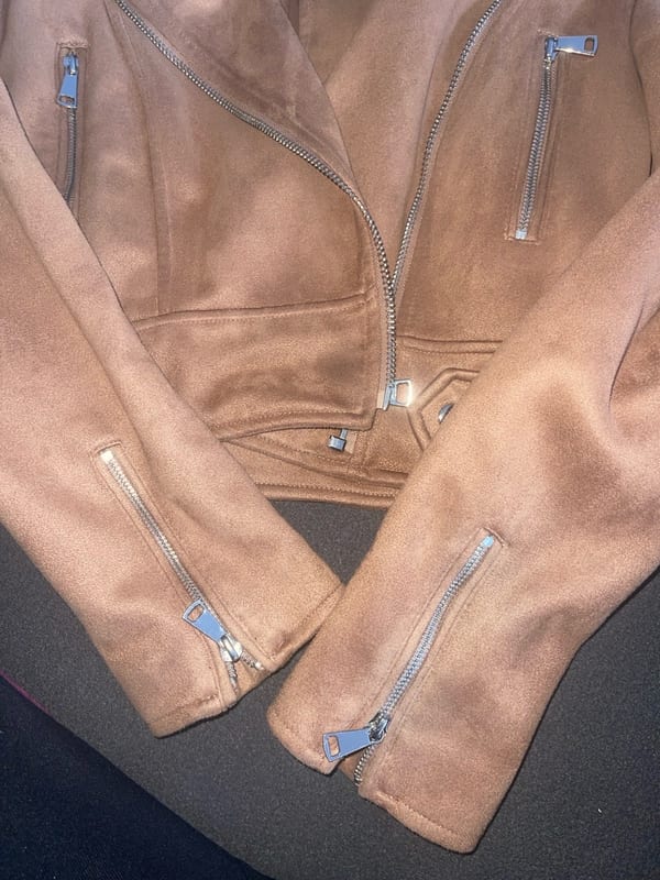 Damen soffjacke – Größe 38 – Braun – Bild 3 von 3