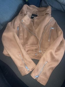 Damen soffjacke – Größe 38 – Braun – Bild 2 von 3