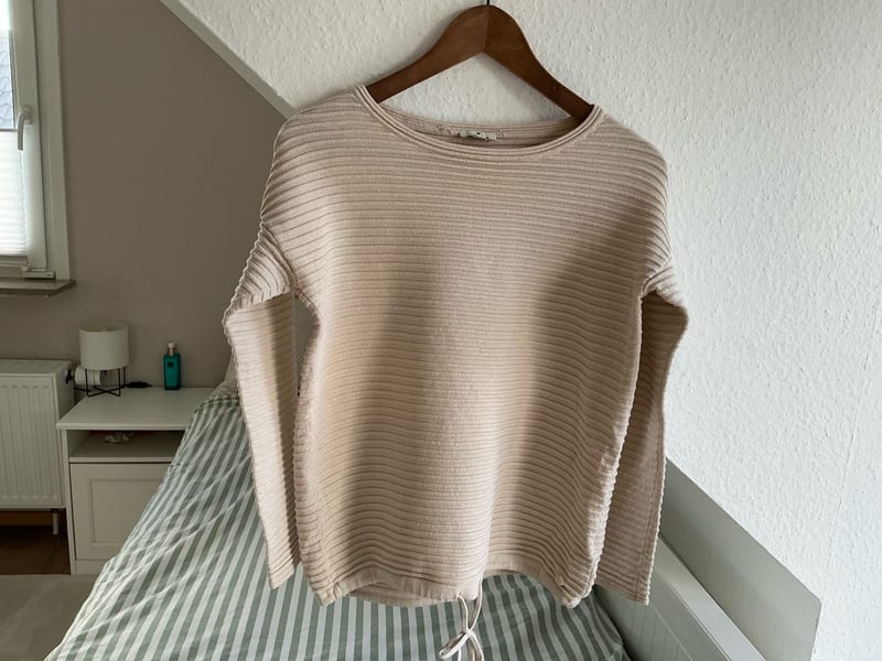 Damen Pulli TOM Tailor – Größe 36 – Beige