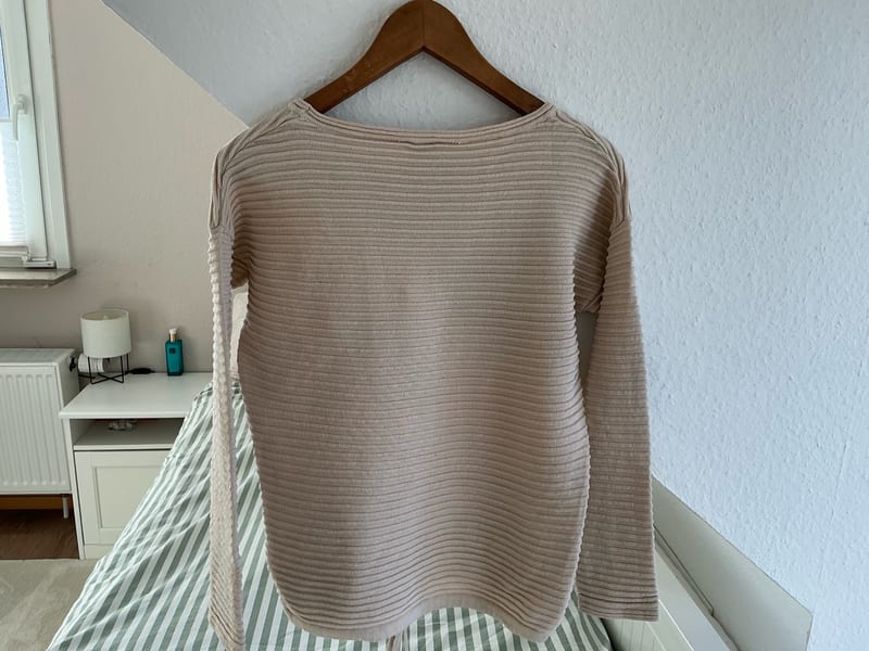 Damen Pulli TOM Tailor – Größe 36 – Beige – Bild 2 von 2